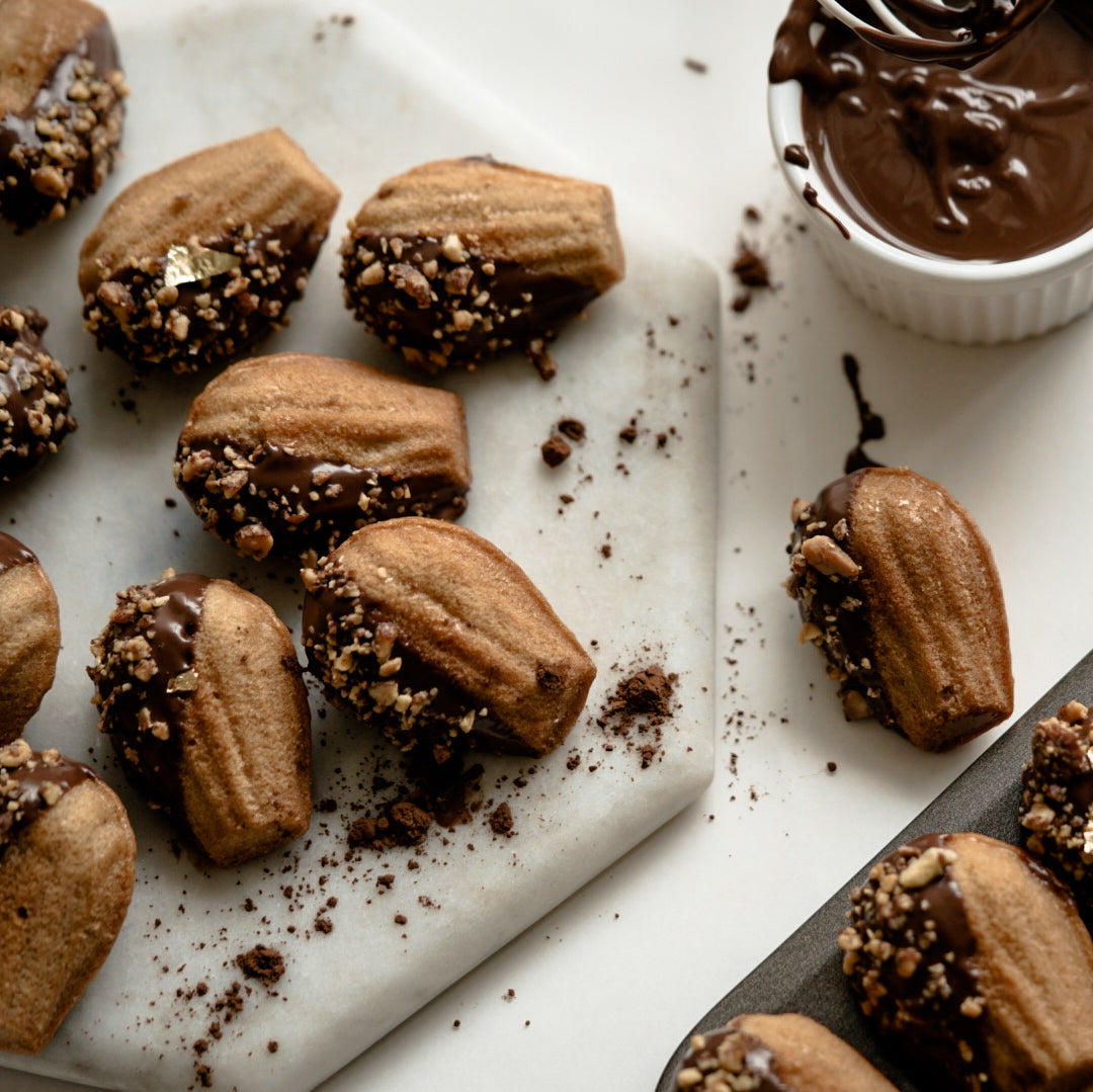 Chocolate Hazelnut Madeleine