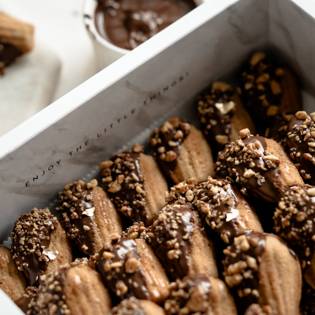 Chocolate Hazelnut Madeleine