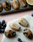 Lemon Blueberry Madeleine