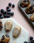 Lemon Blueberry Madeleine