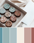 The Round Praline Palette | 9 pieces
