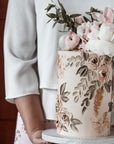 Wedding | 3 Tiers - Acrylic Painting