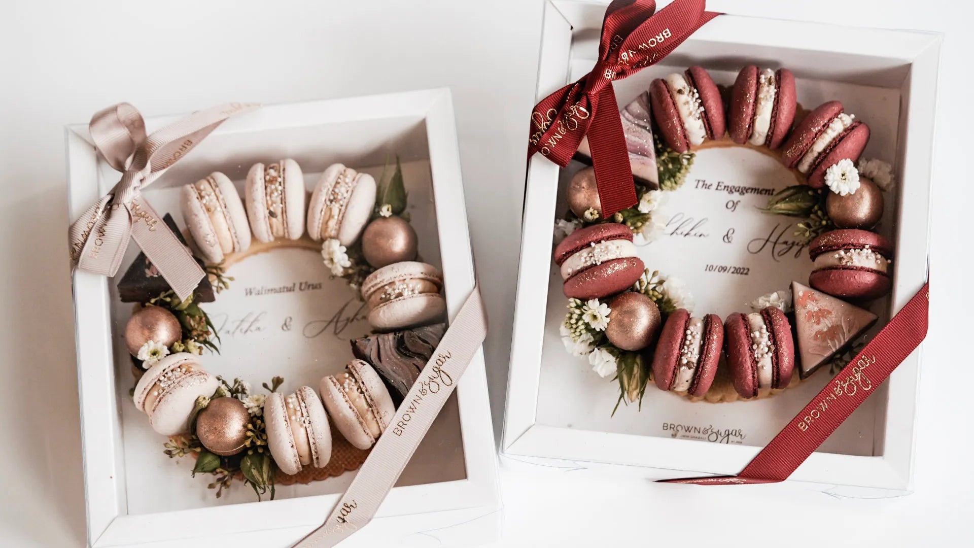 Mini Macarons Wreath