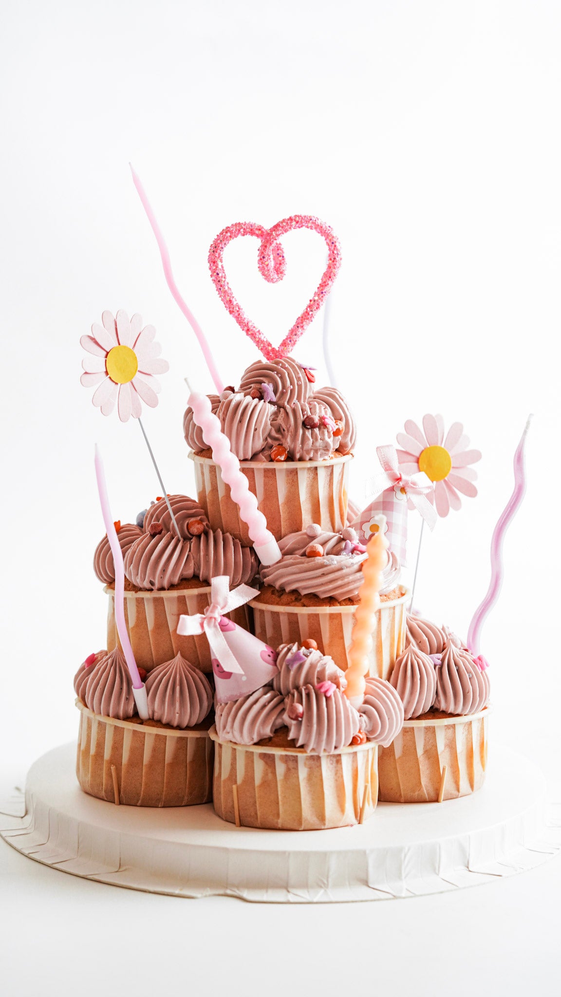 B&S Cupcakes | Funfetti Tower