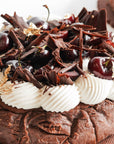 DAD | Black Forest Basque Cheesecake