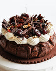 DAD | Black Forest Basque Cheesecake