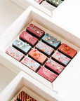 Rectangle Praline | Painting Palette in 12 pieces