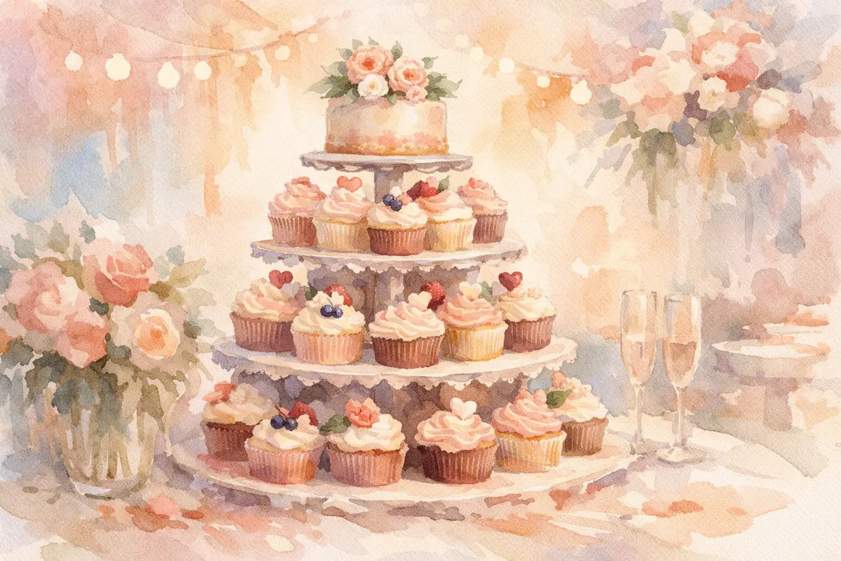 Wedding Cupcake Tower Ideas That Feel Personal