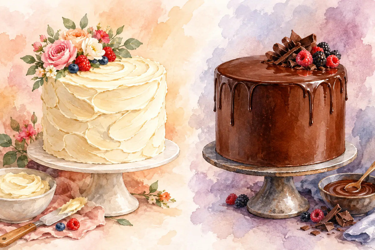 Buttercream Versus Ganache Finish: Which Fits?