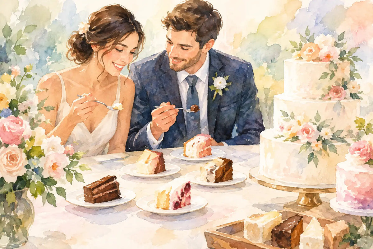 Wedding Cake Tasting Checklist for Couples