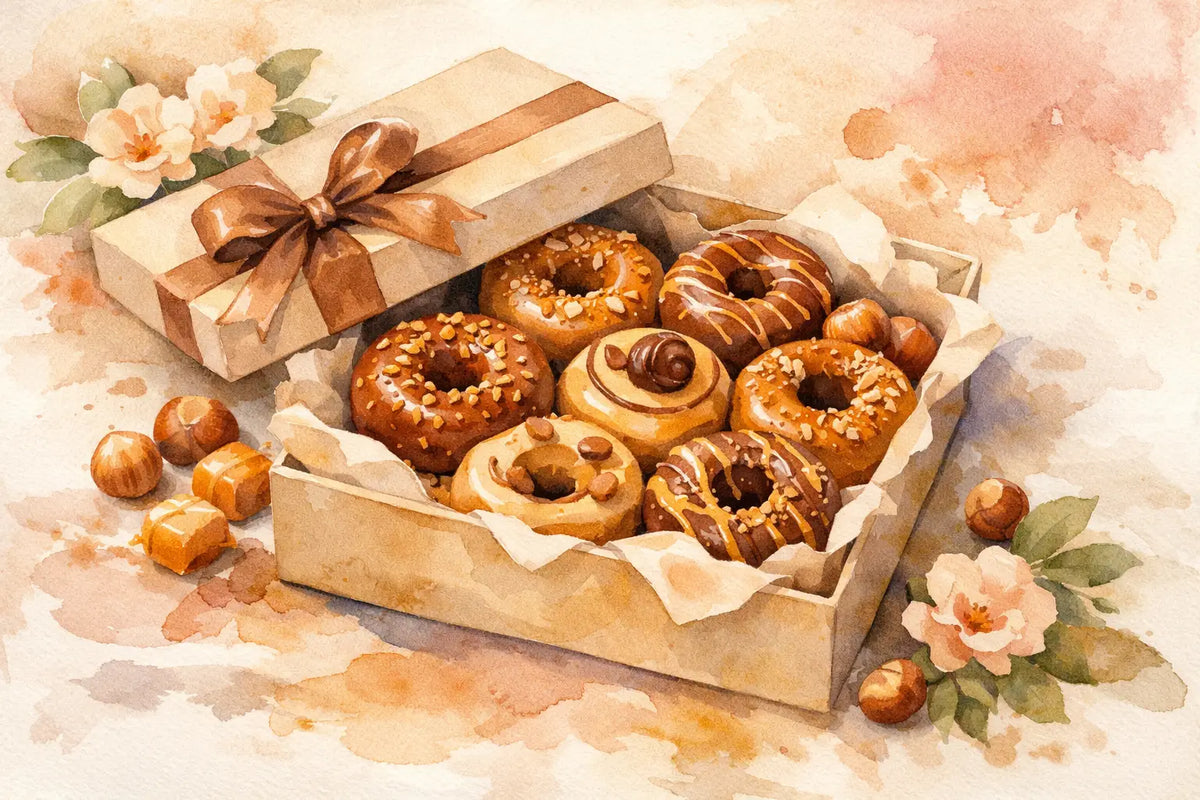 Praline Donut Gift Box for Beautiful Gifting
