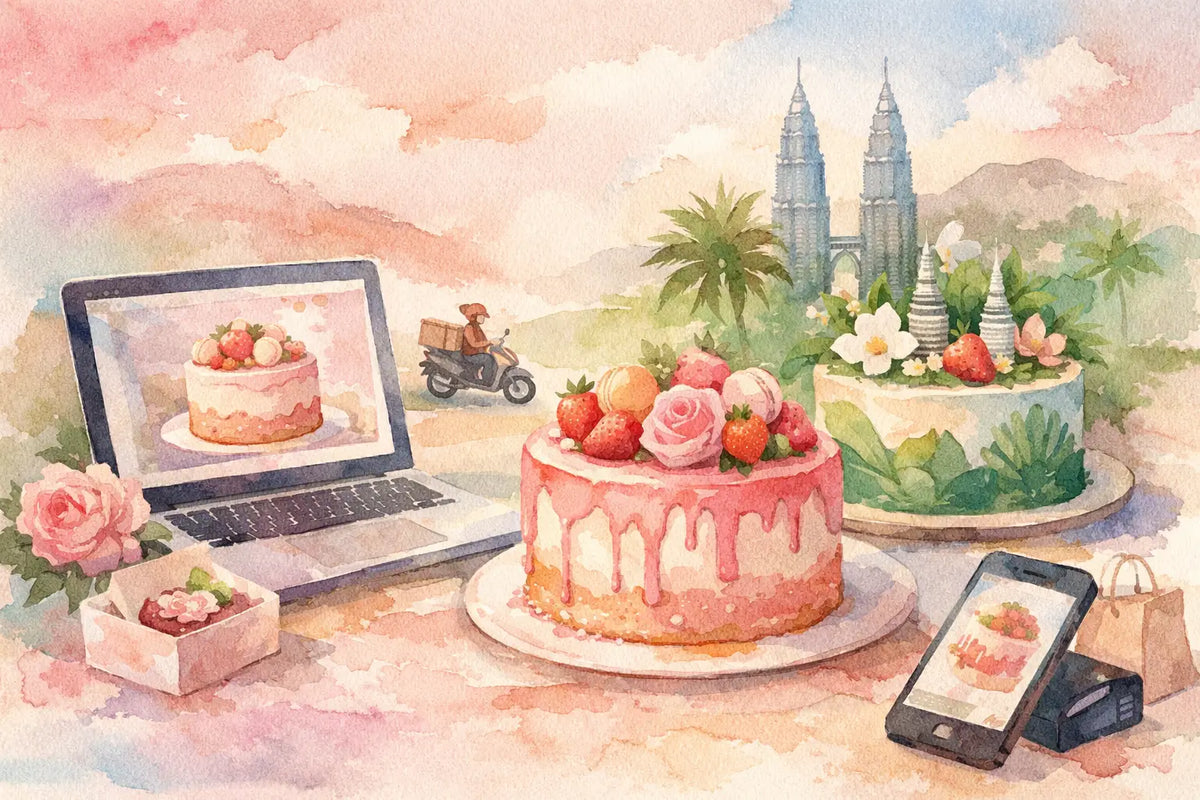 How to Order Custom Cakes Online Malaysia