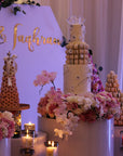 Wedding | 3 Tiers -  The Macaron Ruffles