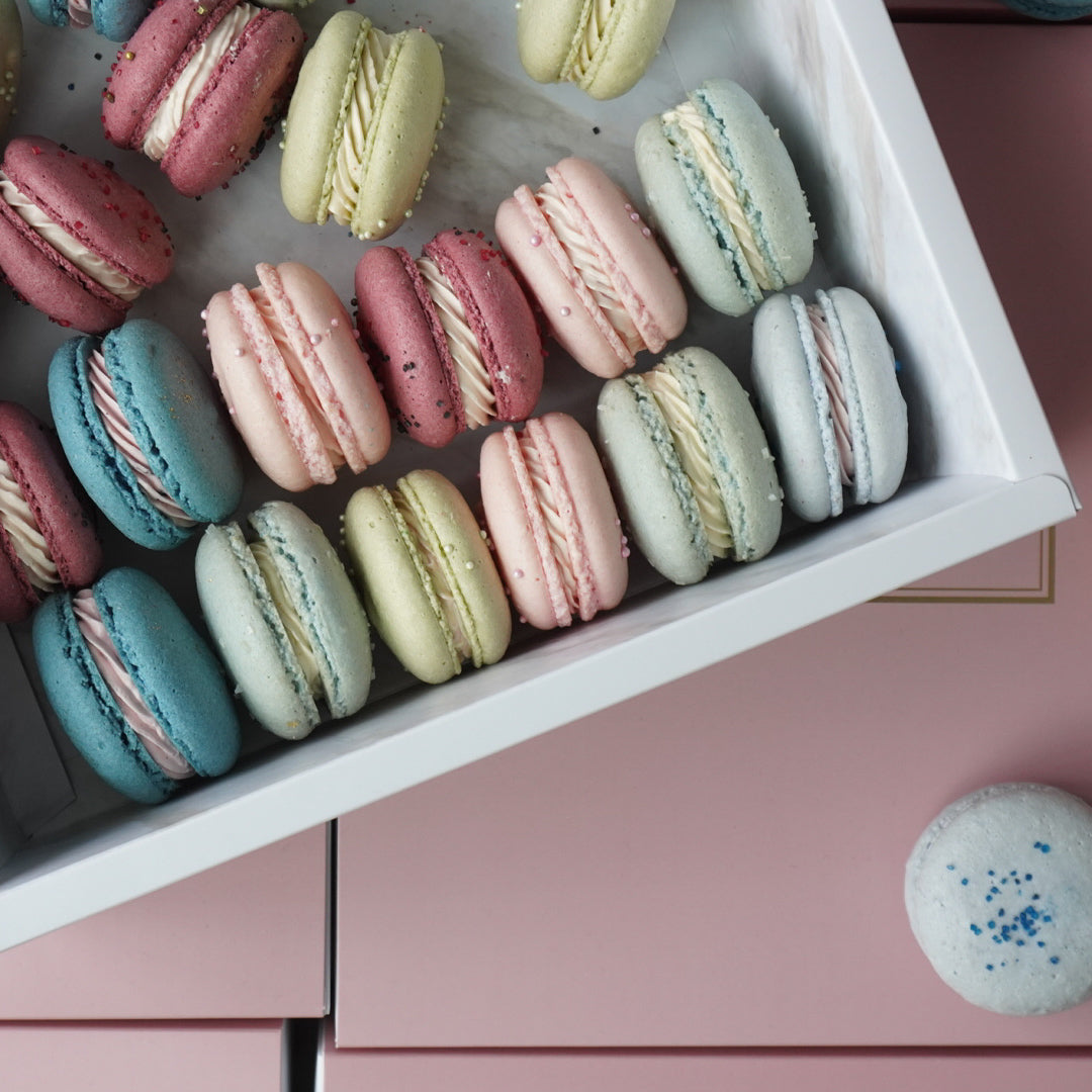 B&amp;S Slide Box | Macarons 25pcs