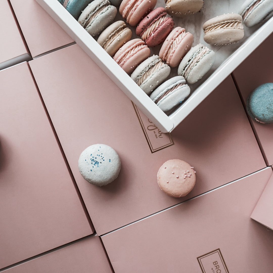 B&amp;S Slide Box | Macarons 25pcs