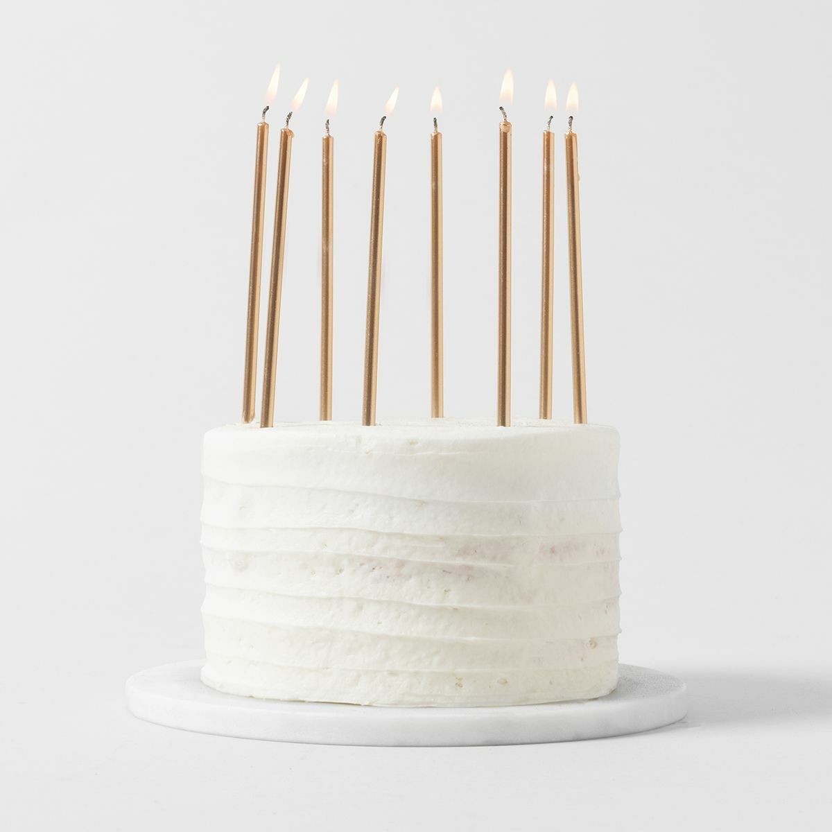 Gold Birthday Candles (6pcs/pack)