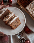 Loaf | Pecan Carrot Cake with Browned Butter Cream Cheese