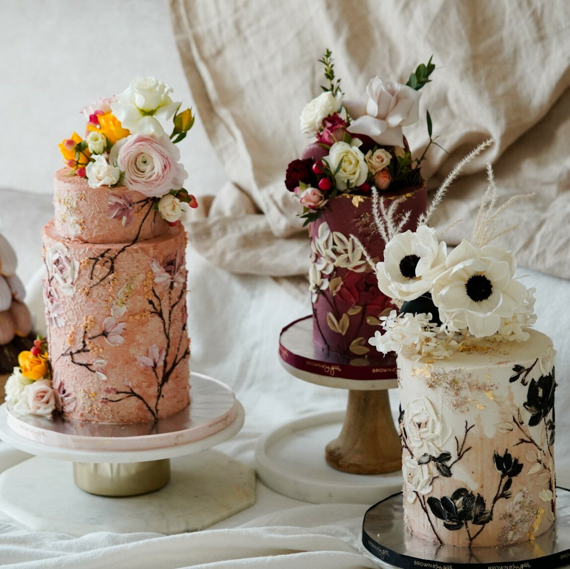 Wedding | 3 Tiers - Acrylic Painting