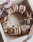 Mini Macarons Wreath