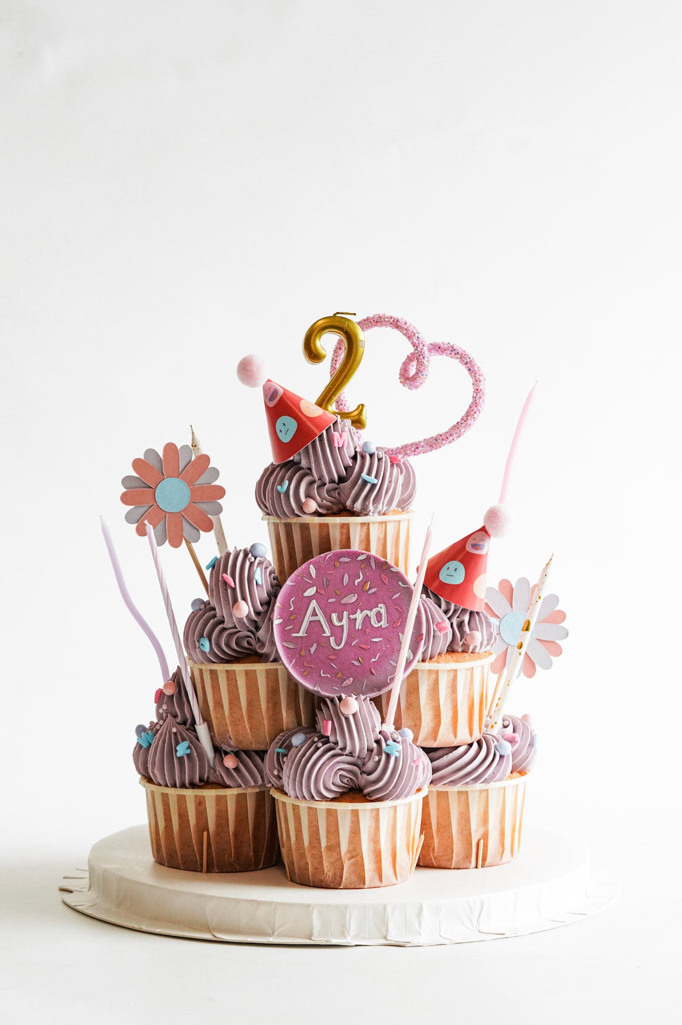 B&amp;S Cupcakes | Funfetti Tower
