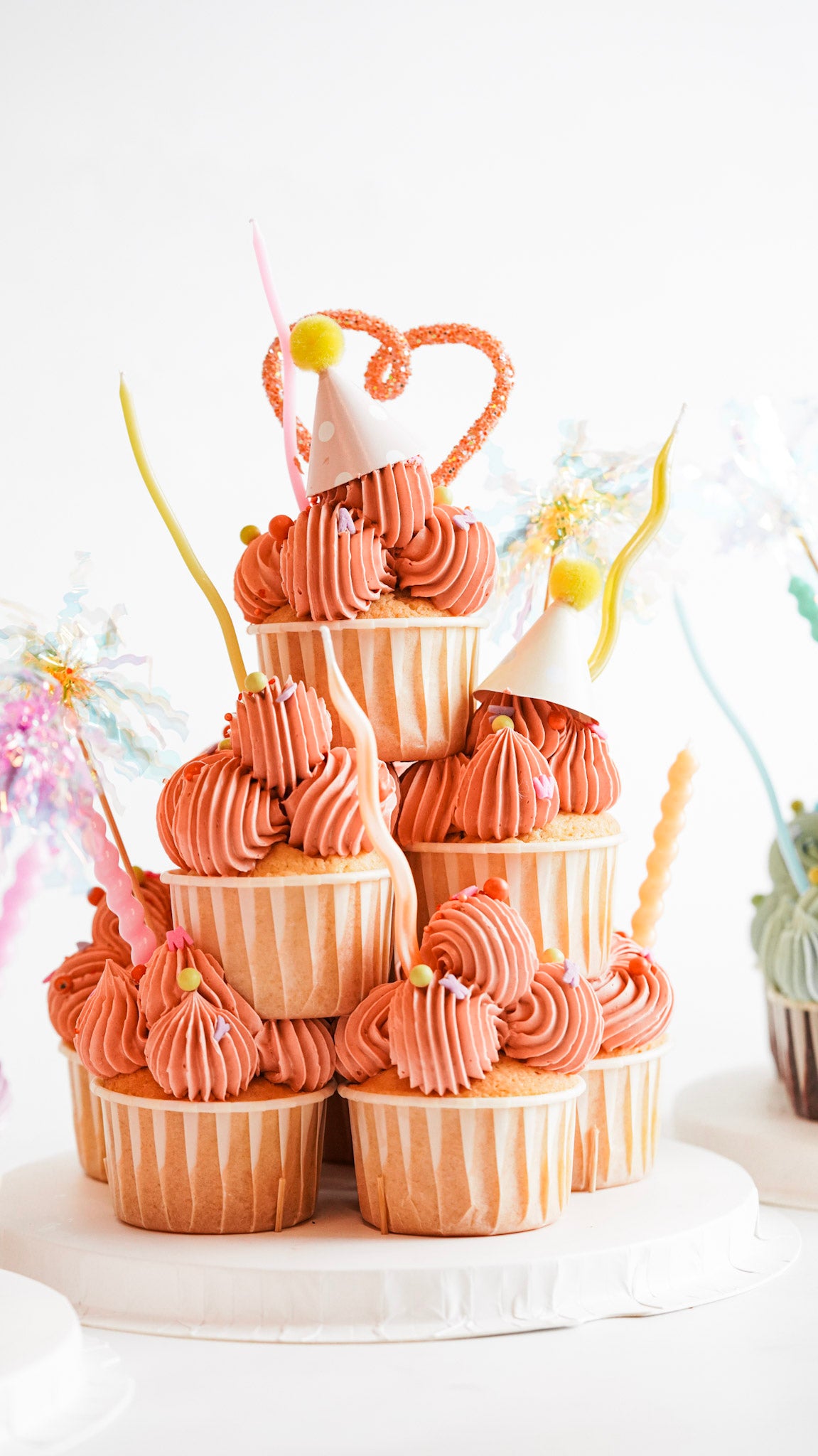 B&amp;S Cupcakes | Funfetti Tower