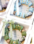 Mini Macarons Wreath