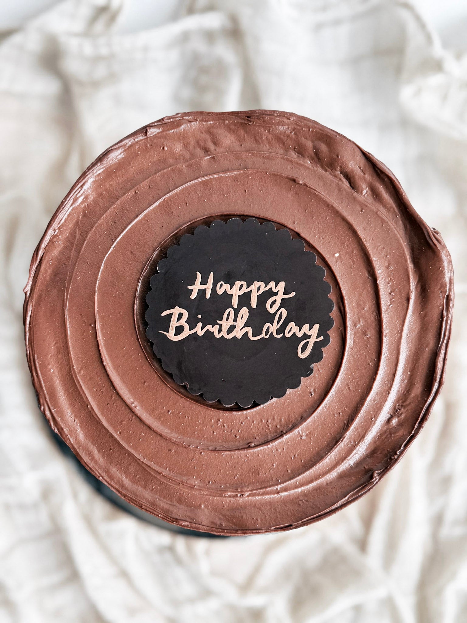 Chocolate Slab Topper